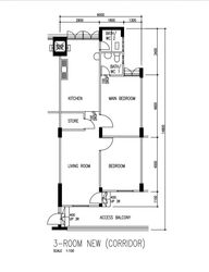Blk 218 MARSILING CRESCENT (Woodlands), HDB 3 Rooms #565248161